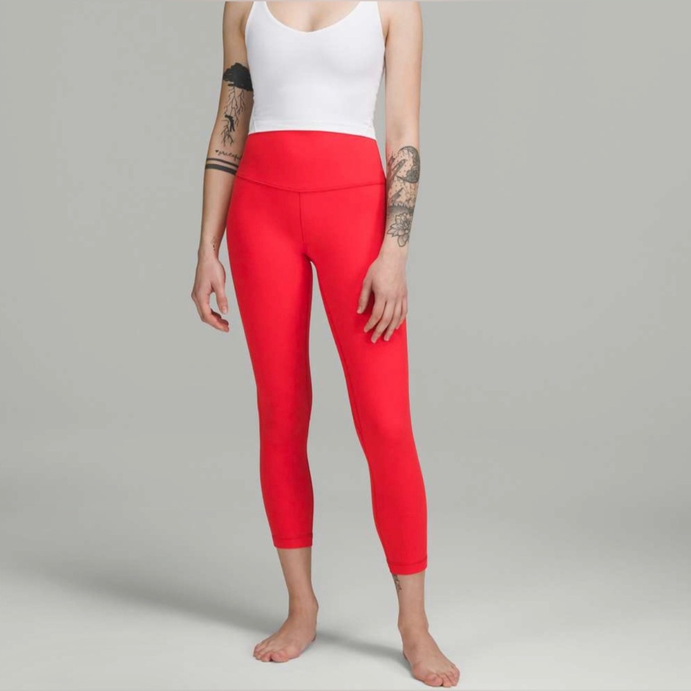 Lululemon Align High-Rise Pant 25" in Love Red - Picture 2 of 4
